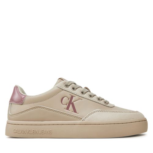 Sneakers Calvin Klein Jeans YW0YW01585 Beige - Chaussures.fr - Modalova