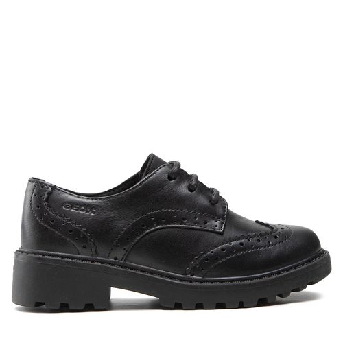 Richelieus & Derbies Geox J Casey G. N J6420N 00085 C9999 M Noir - Chaussures.fr - Modalova