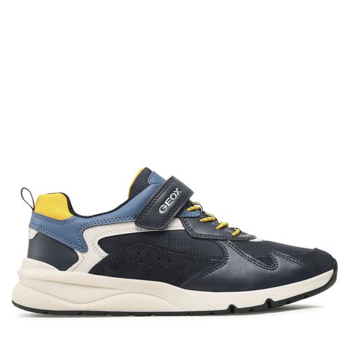 Sneakers Geox J Rooner Boy J36H0A 01122 C0657 S Navy/Yellow - Chaussures.fr - Modalova