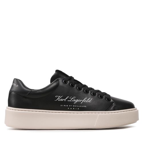 Sneakers KARL LAGERFELD KL52223 Black Lthr - Chaussures.fr - Modalova