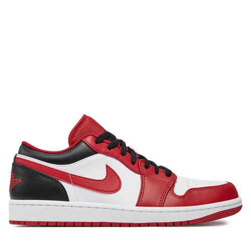 Sneakers Nike Air Jordan 1 Low 553558 163 Rouge - Chaussures.fr - Modalova
