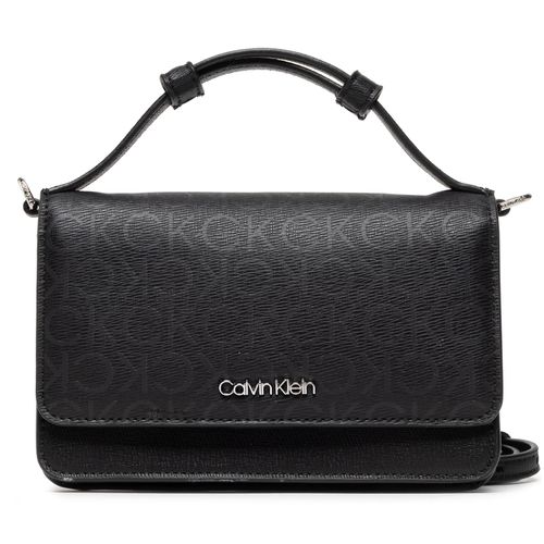 Sac à main Calvin Klein Ck Must Mini Bag W/Flap Epi Mono K60K610289 Noir - Chaussures.fr - Modalova