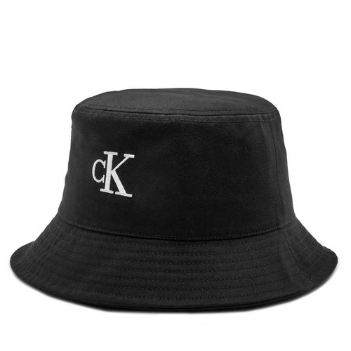 Chapeau Calvin Klein Bucket Monogram Embro K50K512146 Noir - Chaussures.fr - Modalova