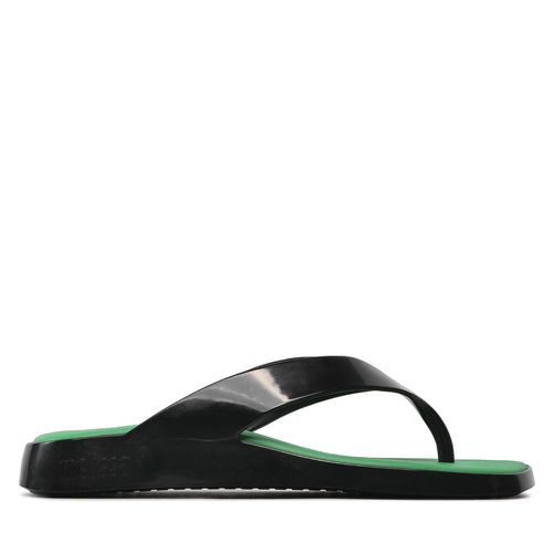 Tongs Melissa Brave Flip Flop Ad 33699 Black/Green AH097 - Chaussures.fr - Modalova