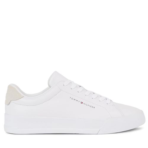 Sneakers Tommy Hilfiger Th Court Leather FM0FM04971 White YBS - Chaussures.fr - Modalova