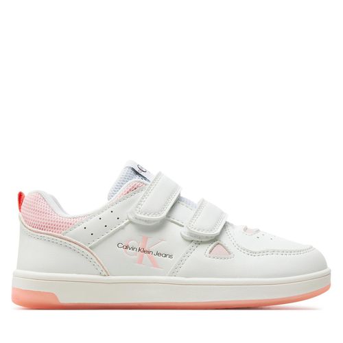 Sneakers Calvin Klein Jeans V1A9-80783-1355 S White/Pink X134 - Chaussures.fr - Modalova