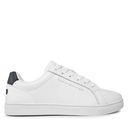 Sneakers Tommy Hilfiger Essential Cupsole Sneaker FW0FW07687 Blanc - Chaussures.fr - Modalova