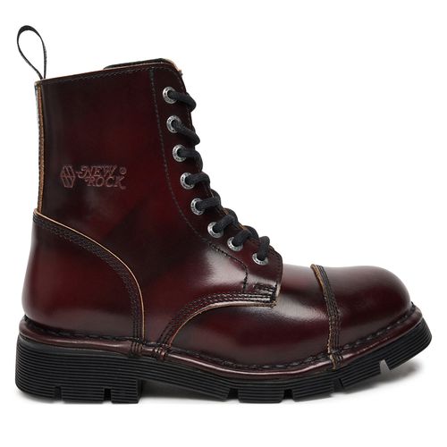 Chaussures Rangers NEW ROCK M-MILI083C-S56 Bordeaux - Chaussures.fr - Modalova