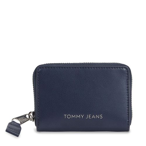Portefeuille petit format Tommy Jeans Tjw Ess Must Small Za AW0AW15833 Bleu marine - Chaussures.fr - Modalova