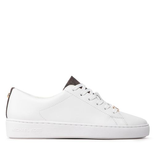 Sneakers MICHAEL Michael Kors Keaton Lace Up 43T2KTFS3L Blanc - Chaussures.fr - Modalova