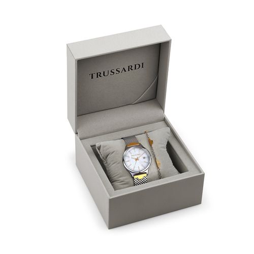 Ensemble montre et bracelet Trussardi R2453170503 Argent - Chaussures.fr - Modalova