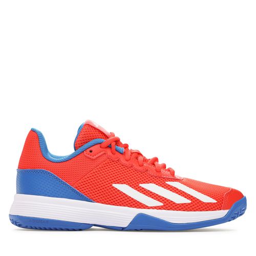 Chaussures adidas Courtflash Tennis Shoes IG9535 Rouge - Chaussures.fr - Modalova