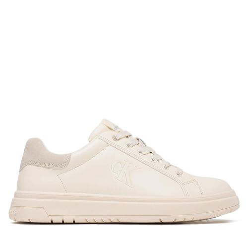 Sneakers Calvin Klein Jeans V3A9-80657-1592A S Ivory/Taupe 479 - Chaussures.fr - Modalova