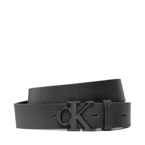 Ceinture Calvin Klein Jeans Round Mono Plaque Belt 35Mm K50K509883 Noir - Chaussures.fr - Modalova