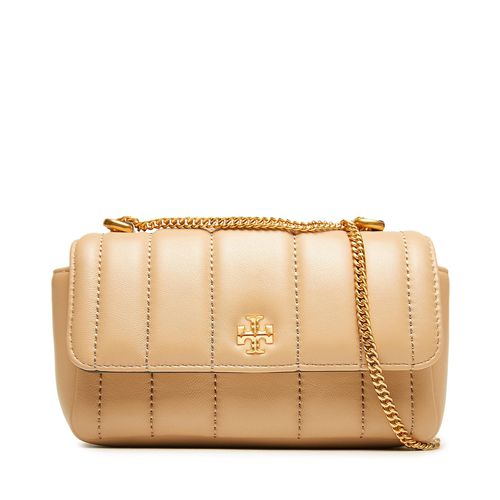 Sac à main Tory Burch Kira Mini Flap Bag 142567 Écru - Chaussures.fr - Modalova