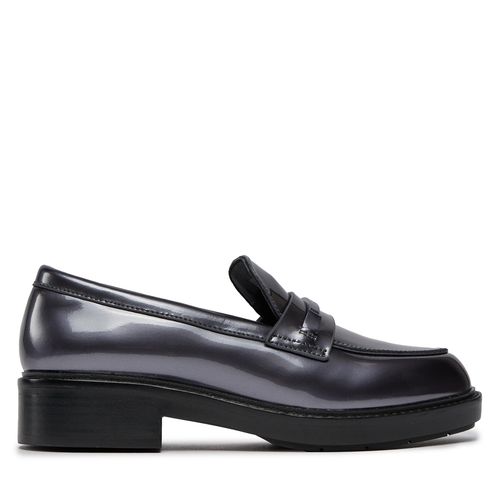 Chunky loafers Calvin Klein Rubber Sole Loafer W/Hw - Pearl HW0HW02002 Noir - Chaussures.fr - Modalova