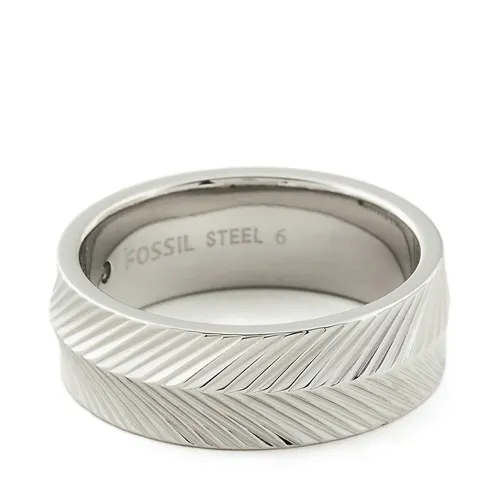 Bague Fossil JF04667040 Argent - Chaussures.fr - Modalova