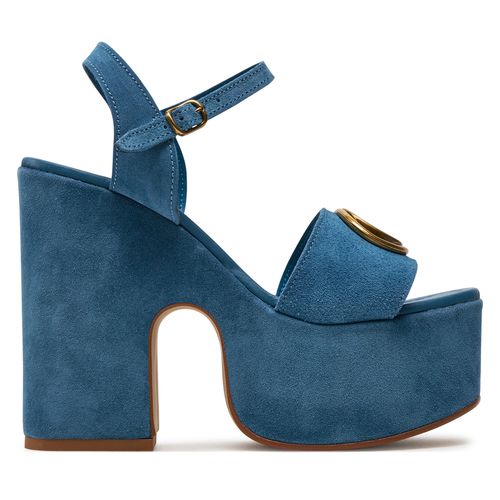 Sandales Guess Clody FLJCLO SUE04 Bleu - Chaussures.fr - Modalova