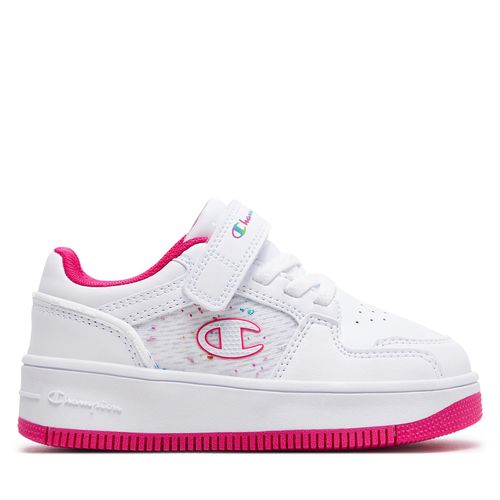 Sneakers Champion Rebound Platform Abstract G PS S32851-WW010 Wht/Fucsia - Chaussures.fr - Modalova