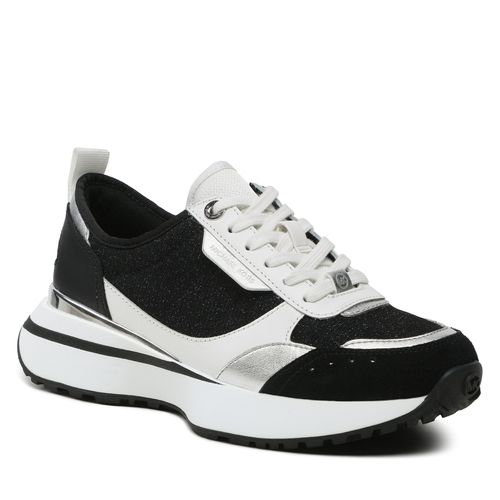 Sneakers MICHAEL Michael Kors Flynn Trainer 43S3FYFS2D Blk/Opticwht - Chaussures.fr - Modalova