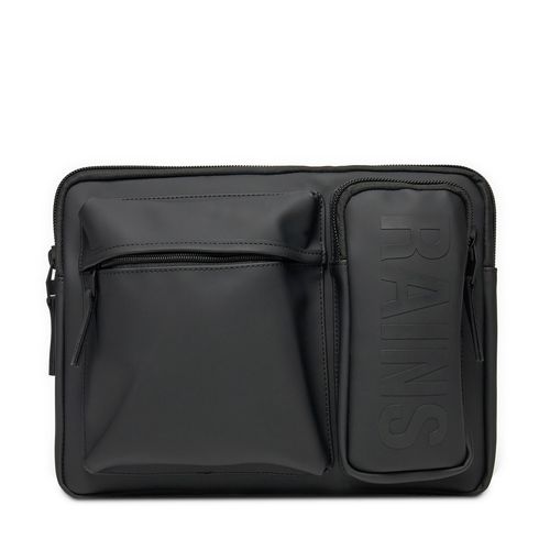 Housse pour ordinateur portable Rains Texel Laptop Case 13″/14″ 16660 Noir - Chaussures.fr - Modalova