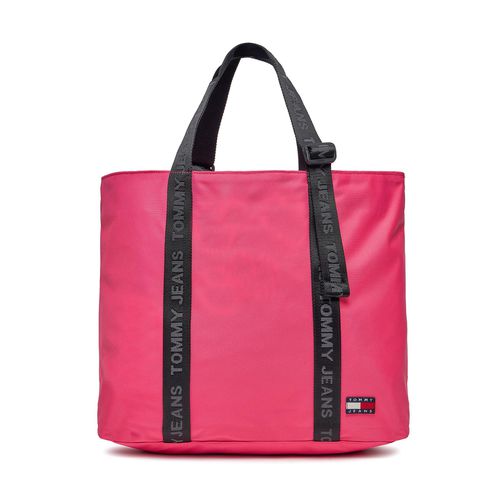 Sac à main Tommy Jeans Tjw Essential Daily Tote AW0AW15819 Pink Alert THW - Chaussures.fr - Modalova