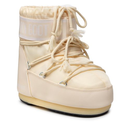 Bottes de neige Moon Boot Classic Low 2 14093400006 Cream - Chaussures.fr - Modalova
