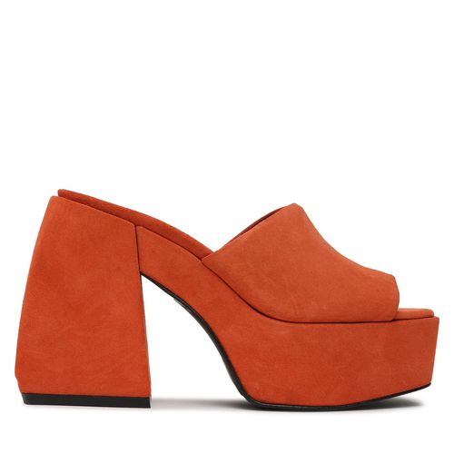 Mules / sandales de bain Pinko Margaux Wedge PE 23 BLKS1 100653 A0N8 Orange - Chaussures.fr - Modalova