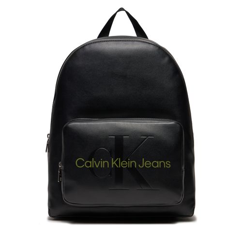 Sac à dos Calvin Klein Jeans Sculpted Campus Bp40 Mono K60K611867 Black/Dark Juniper 0GX - Chaussures.fr - Modalova