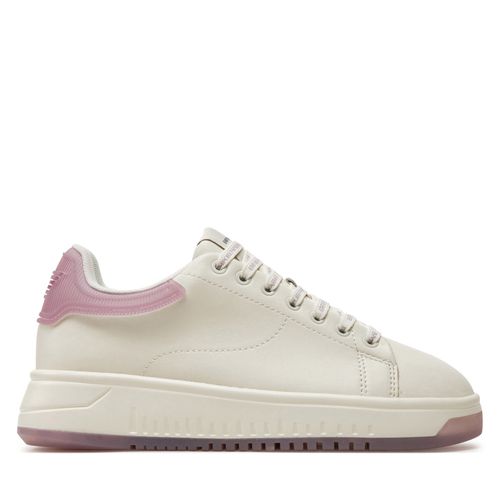 Sneakers Emporio Armani X3X024 XR128 C659 Off White/Violet Ice - Chaussures.fr - Modalova