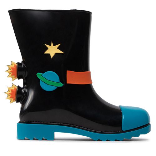 Bottes de pluie Melissa Mini Melissa Rain Boot + Fabula 33677 Blue/Black AF026 - Chaussures.fr - Modalova