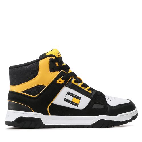 Sneakers Tommy Jeans Mid Cut Skater EM0EM01108 Warm Yellow ZFM - Chaussures.fr - Modalova