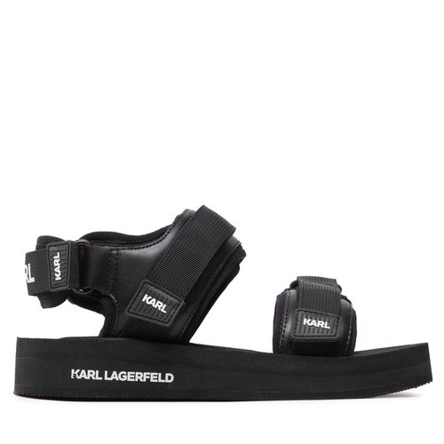 Sandales KARL LAGERFELD KL70510 Black Lthr - Chaussures.fr - Modalova