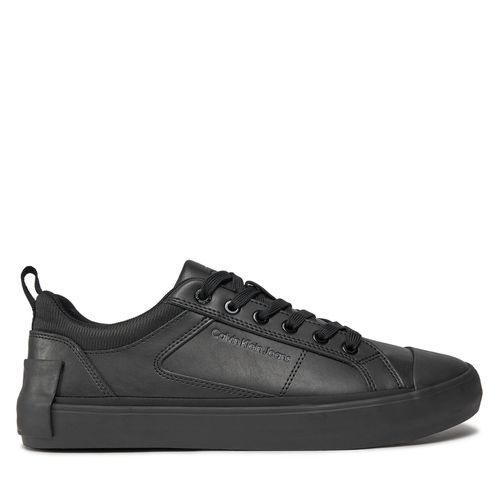 Sneakers Calvin Klein Jeans Vulcanized Low Laceup Mix In Uc YM0YM00894 Noir - Chaussures.fr - Modalova
