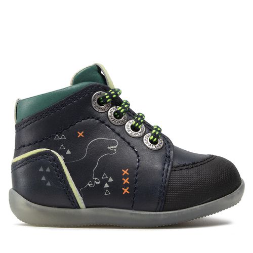 Boots Kickers Bins Dino 878610-10 M Bleu marine - Chaussures.fr - Modalova