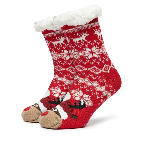 Chaussettes hautes ONLY Christmas 15304957 Rouge - Chaussures.fr - Modalova