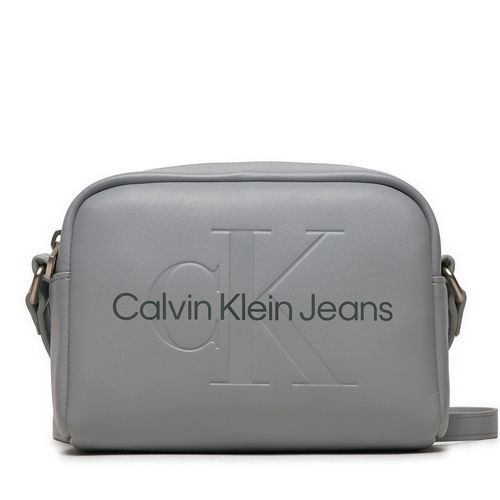 Sac à main Calvin Klein Jeans Sculpted Camera Bag18 Mono K60K612220 Bleu - Chaussures.fr - Modalova