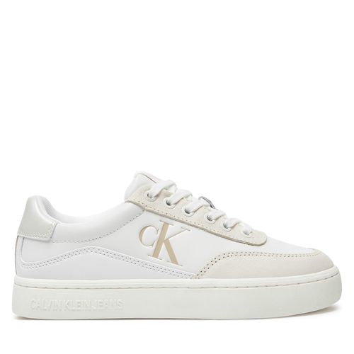 Sneakers Calvin Klein Jeans Classic YW0YW01585 Blanc - Chaussures.fr - Modalova