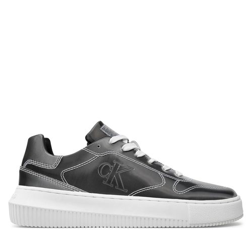 Sneakers Calvin Klein Jeans Chunky Cupsole Low Lace Mg Dc YW0YW01429 Argent - Chaussures.fr - Modalova