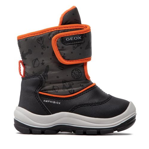 Bottes de neige Geox B Flanfil B.B Abx E B263VE 0CEFU C9150 M Black/Fluo Orange - Chaussures.fr - Modalova