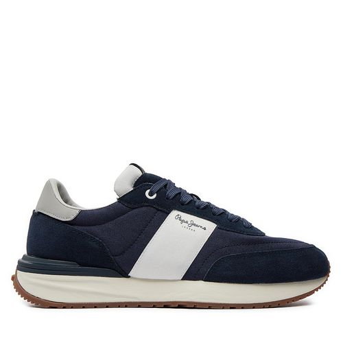 Sneakers Pepe Jeans Buster Tape PMS60006 Navy 595 - Chaussures.fr - Modalova