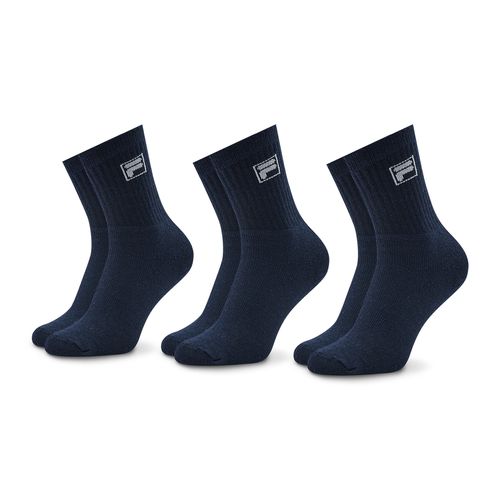 Lot de 3 paires de chaussettes hautes unisexe Fila F9000 New Blu 910 - Chaussures.fr - Modalova