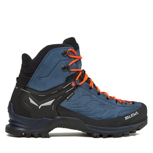 Chaussures de trekking Salewa Ms Mtn Trainer Mid Gtx GORE-TEX 63458-8669 Bleu marine - Chaussures.fr - Modalova