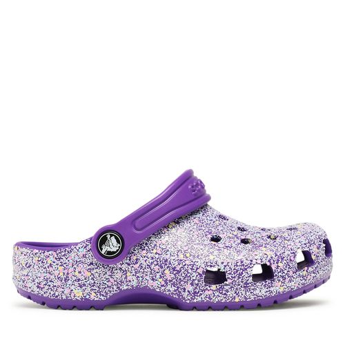 Mules / sandales de bain Crocs Crocs Classic Glitter Clog K 206993 Violet - Chaussures.fr - Modalova