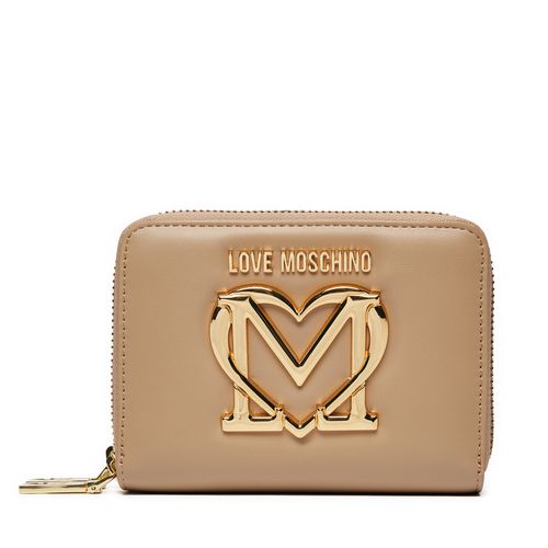 Portefeuille LOVE MOSCHINO JC5713PP0LKC0106 Écru - Chaussures.fr - Modalova