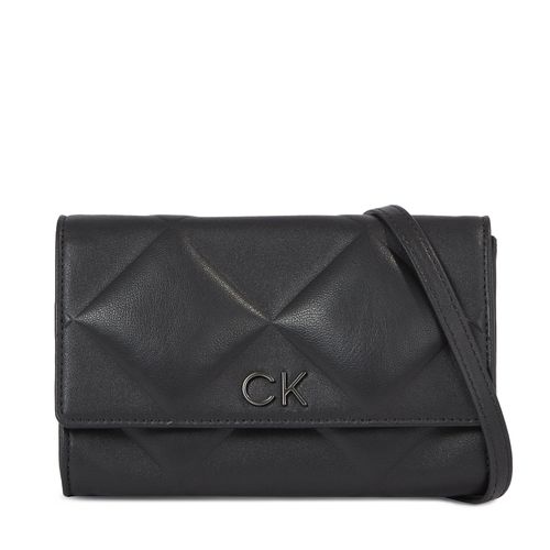 Sac à main Calvin Klein Re-Lock Quilt Mini Bag K60K611086 Ck Black BAX - Chaussures.fr - Modalova