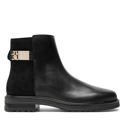 Bottines Tommy Hilfiger FW0FW08336 Noir - Chaussures.fr - Modalova