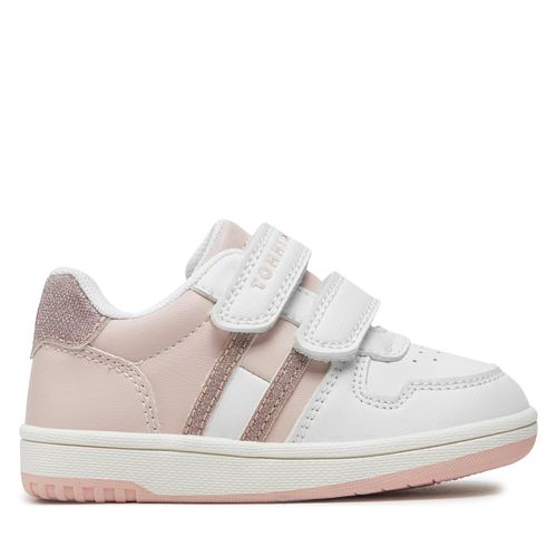 Sneakers Tommy Hilfiger T1A9-33197-1439 Bianco/Rosa X134 - Chaussures.fr - Modalova