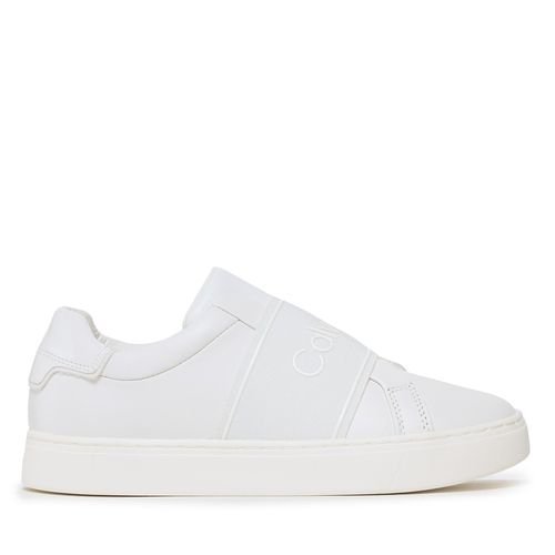 Sneakers Calvin Klein Cupsole Slip On HW0HW01352 Bright White YBR - Chaussures.fr - Modalova