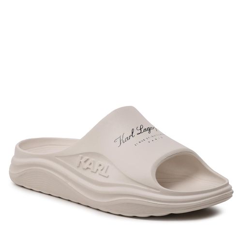 Mules / sandales de bain KARL LAGERFELD KL85007 Off White - Chaussures.fr - Modalova